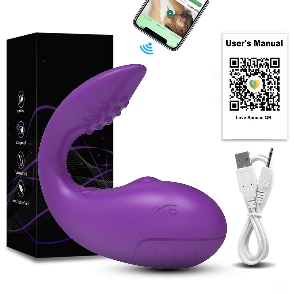 Wireless Bluetooth APP Vibrator for Women Clitoris G Spot Dildo Stimulator Vibrating Love Egg Sex Toys for Adults Female Panties