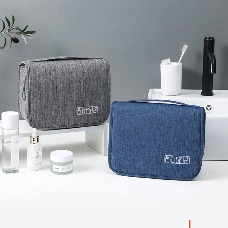 Travel Business Trip Oxford Fabric Women Men Business Portable Storage Bag Toiletries Organizer Women Cosmetic Bag Waterproof Hanging Travel Wash Pouch