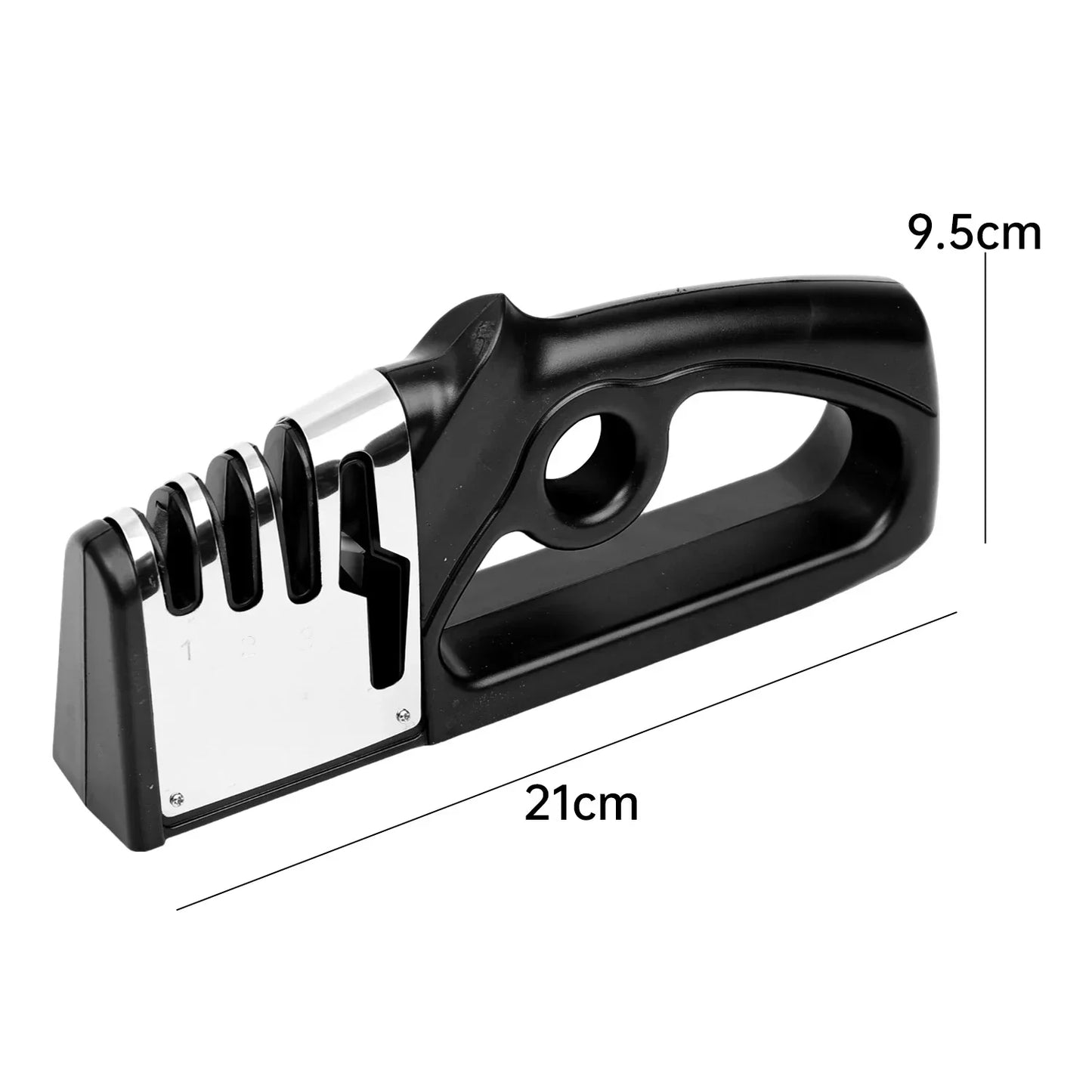 NEW Arrivals 4 in 1 Quick High Quality Sharpener Handheld Multifunctional Knife Sharpening Stone Scissor Knife Grinding Sharpener Kitchenware Scraper Tool