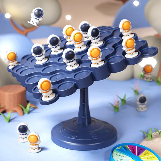 NEW Arrivals Children Kids Balance Tree Board Game Astronauts Frog Balance Board Tabletop Party Funny Parent-Child Interactive Game Building Block Toy