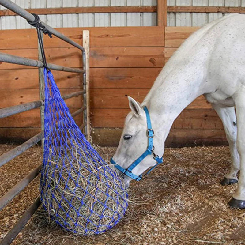 Haylage Net Durable Horse Care Products Small Holed Hay Net Hay Net Equipment Slow Feed Hay Feeder Net Bags For Horse Equestrian Supplies