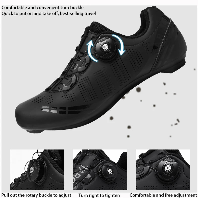 Cycling Shoes Road Bike Men Racing Contest Self-Locking Speed Bicycle Sneakers Women Speed Cleats Cycling Footwear