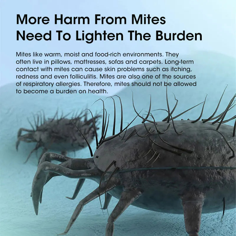 Mite Removal Wireless Portable Vacuum Cleaner Cordless Anti Remover Wireless Dust Mite Controllers Pillow Bed Vacuum Cleaner