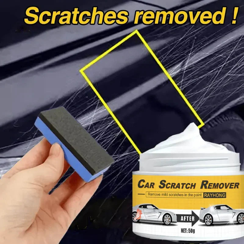 1/22 PCS Set Multi-Purpose Car Scratch Cream Repairer - 24-Hour Fast-Acting Paste DIY Tool for Quick Car Repairs, Gloss Enhancement and More | 60g Cars Trucks Motorcycle Polishing Accessories Cleaning Tools Sets
