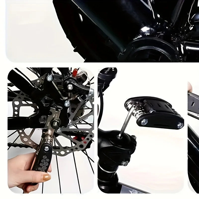 NEW Arrivals 16-in-1 Socket Wrench Set, Non-Slip Rotating Head. Durable Stainless Steel for Home & Car Repairs. Easy & Universal Tool.