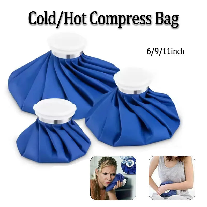 NEW 6/9/11 Inch Cold/Hot Water Pack Ice Bag for Sports Injuries Therapy Pain Relief Shoulder Knee Neck Health Care Accessories