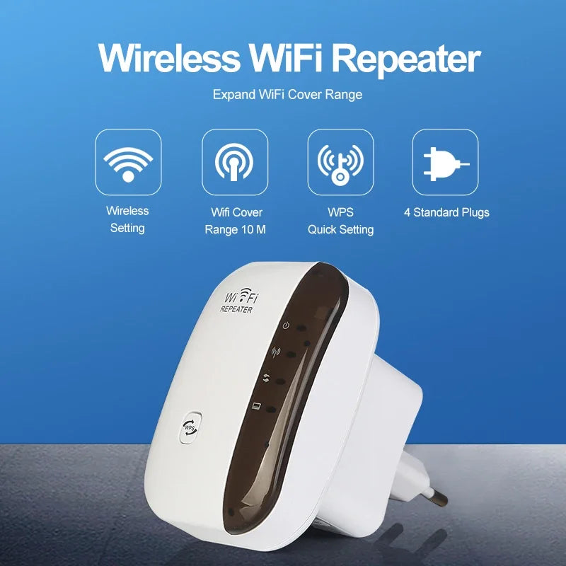 NEW Arrivals Wireless WI-FI Repeater 2.4G 300Mbps Router Wi-Fi Range Extender Wi-Fi Signal Amplifier 802.11N Network Card Adapter for PC Electronic Accessories