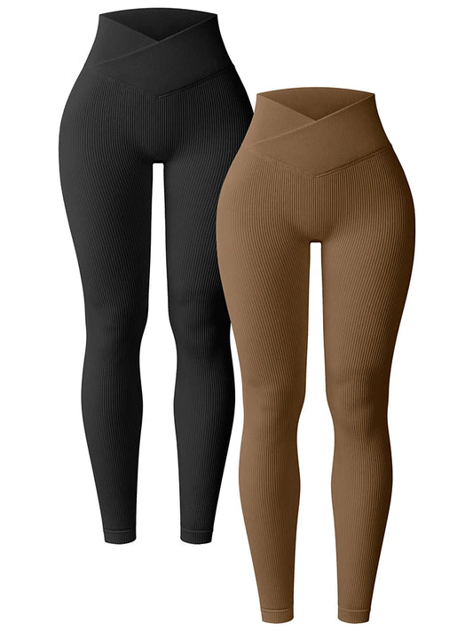 New Winter Women Yoga Pants High Waist Buttock Lifting Seamless Sports Yoga Clothes