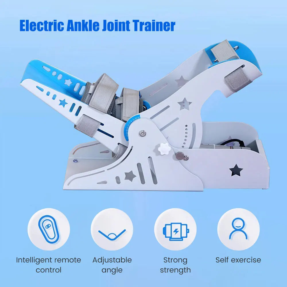 Automatic Ankle Rehabilitation Robot Training Machine Orthotics Leg Rehabilitation Corrector Equipment Foot Joint Orthosis Tendon Recovery Home Exerciser Feet Medical Devices Supplies Health Care Products