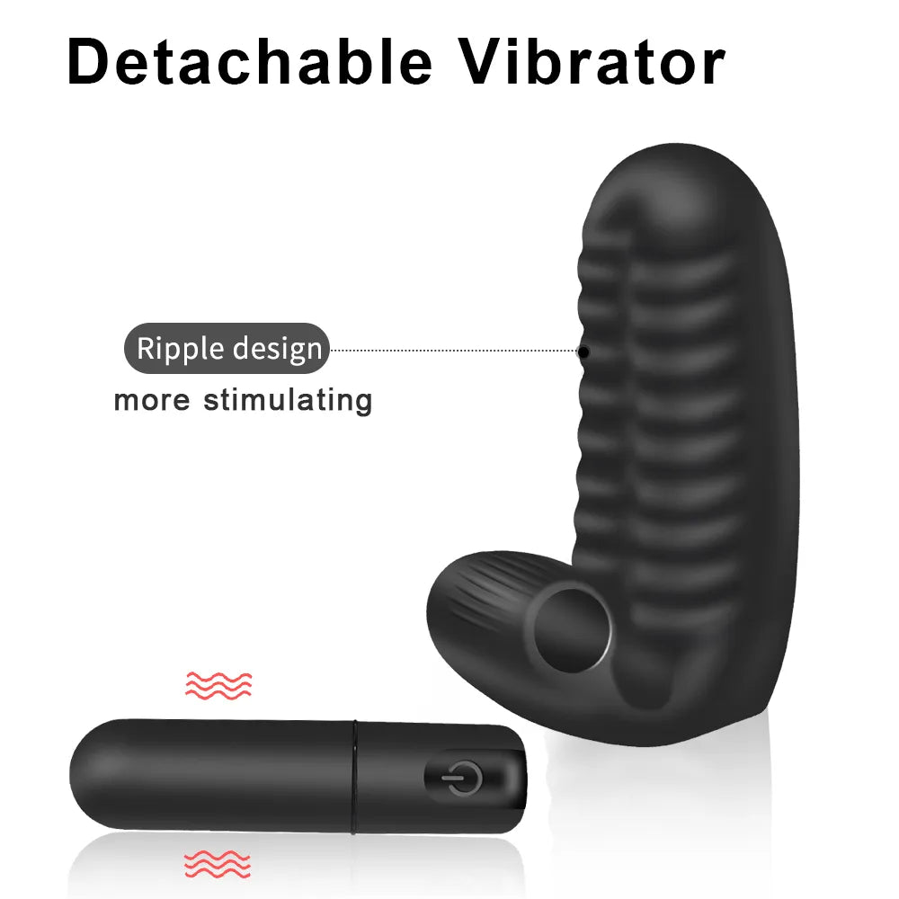 Finger Sleeve Vibrator G Spot Orgasm Massage Clit Stimulate Female Masturbator Vibrator Lesbian Sex Toys Finger Sleeve Condoms