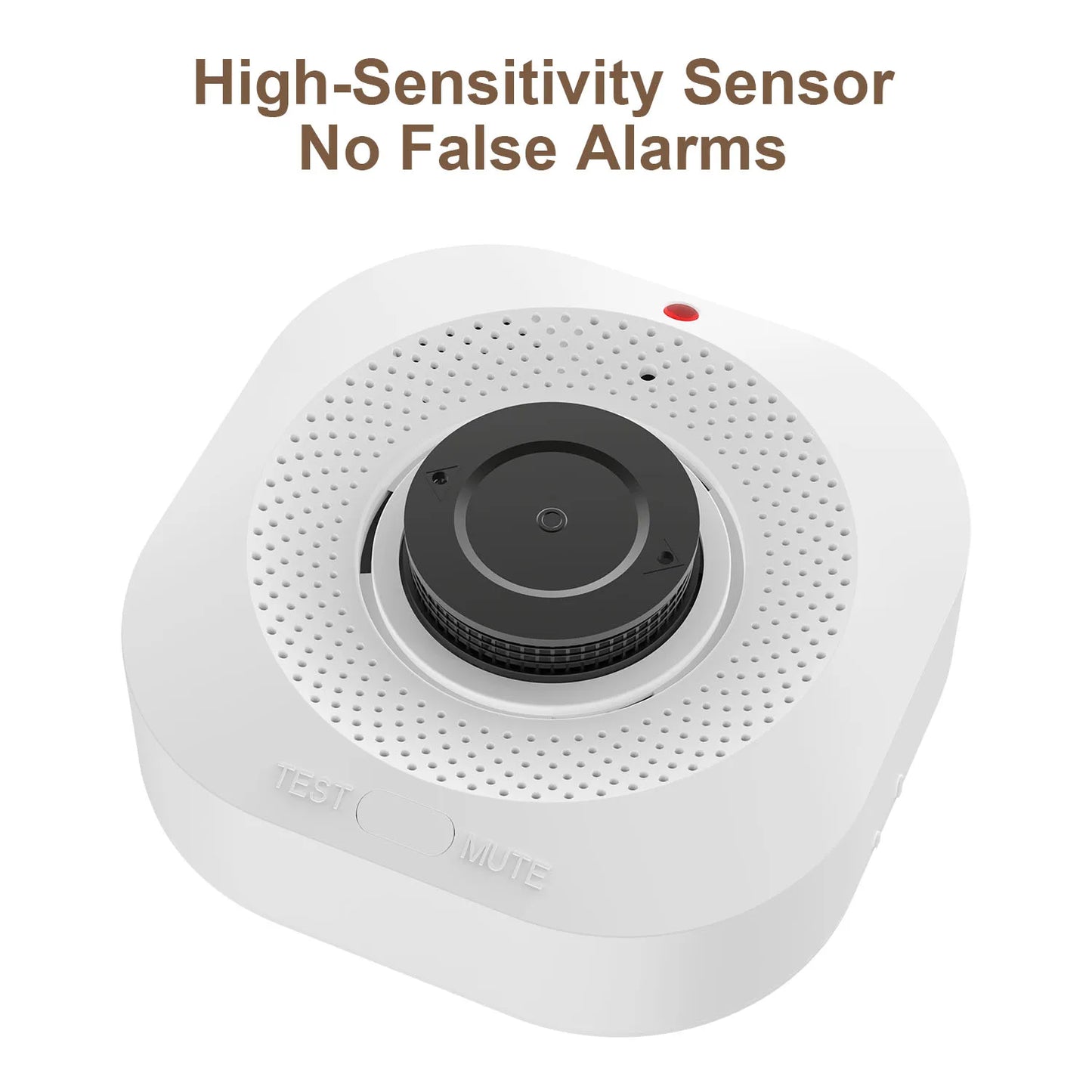 1/3/5 PCS Set  Independent Home Smoke Emergency Alarm Sensor Detector Security Protection House Fire Alarm Smoke Detector Sensor High Sensitivity Office Business Shops Pubs Security Supplies
