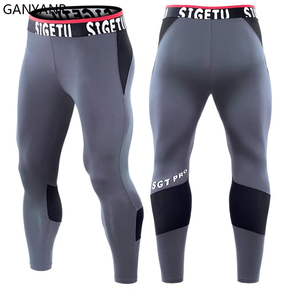 Running Tights Men Fitness Training Track Suit Compression winter leggings jogging basketball soccer Cargo pants sports