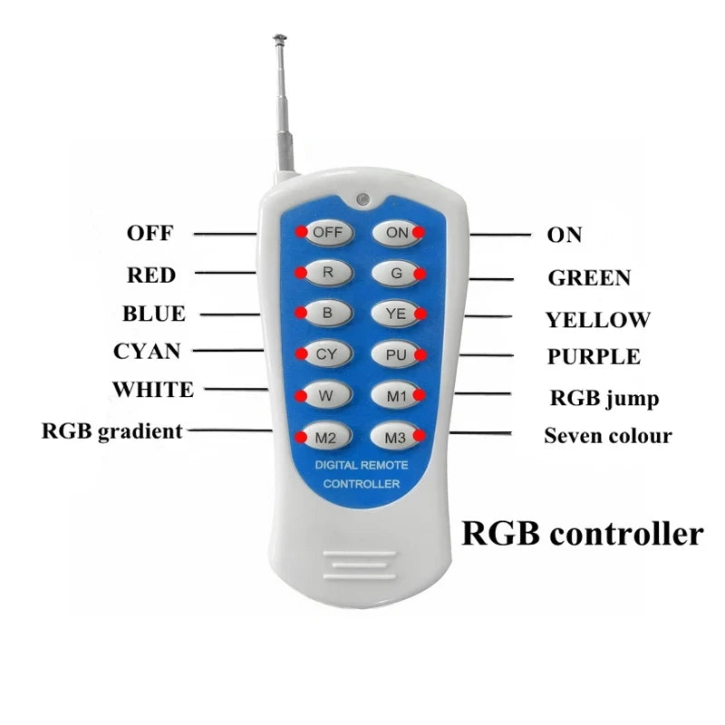 NEW 120CM RGB Remote Control 8 Colors EU/US Plug with Bulbs Automatic Underwater Waterfall Blade Fountain Spa 30/60/90/120cm Water Descent Wall Sheer Descent Cascade Mounted Colorful