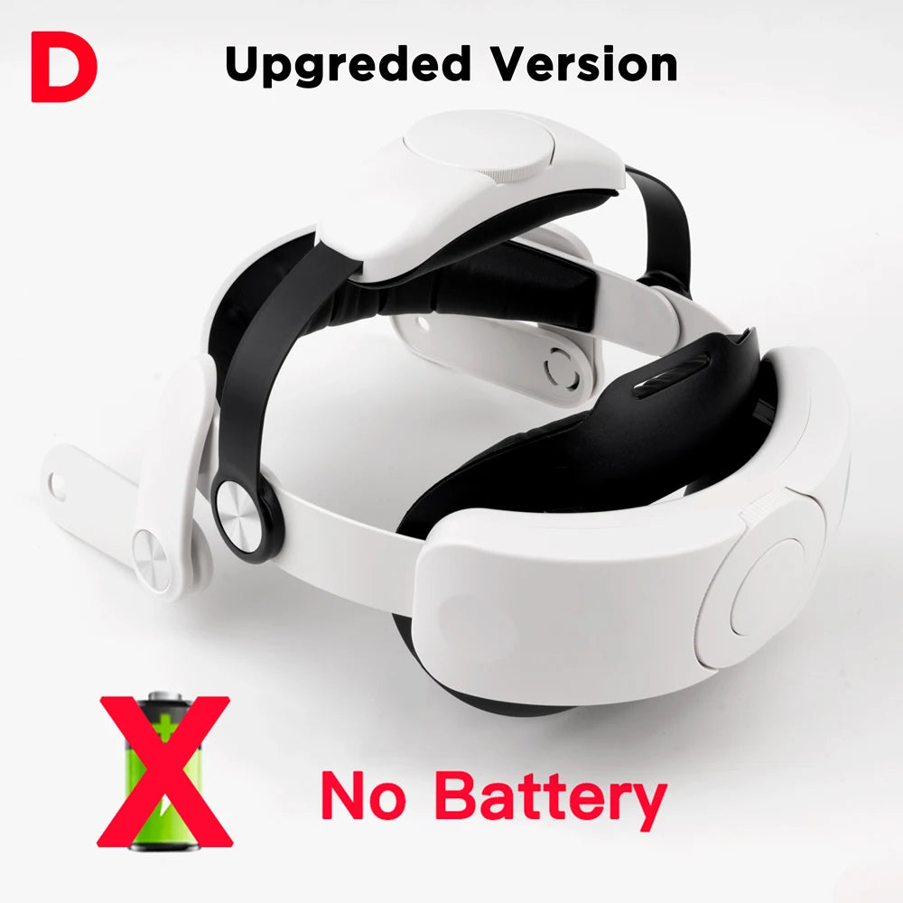 META Quest 10000mAh Battery Comfort Head Strap For Meta Quest 3/3s Replacement Elite Strap PD18W Charging Enhanced Playtime, Carrying Case Gaming Movies