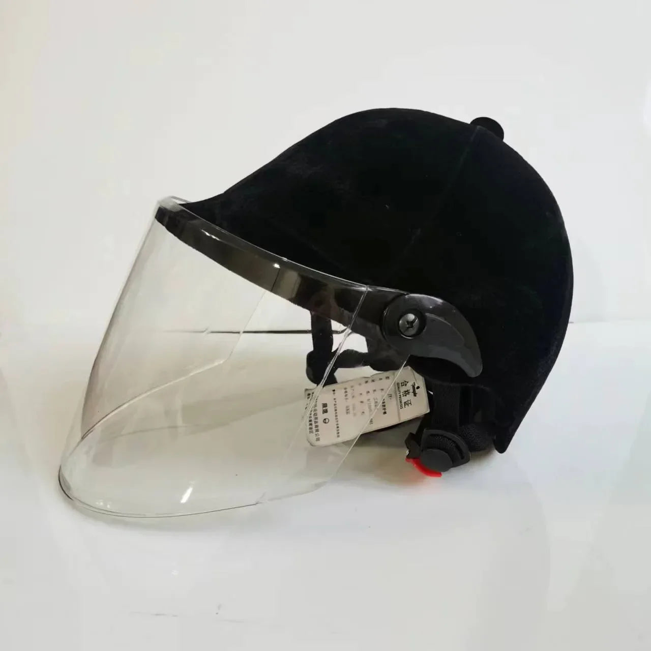 Winter/Summer Equestrian Riding Helmet Unisex Black Velvet Cloth Equestrian Helmet  Horse Equipment Safety Accessories