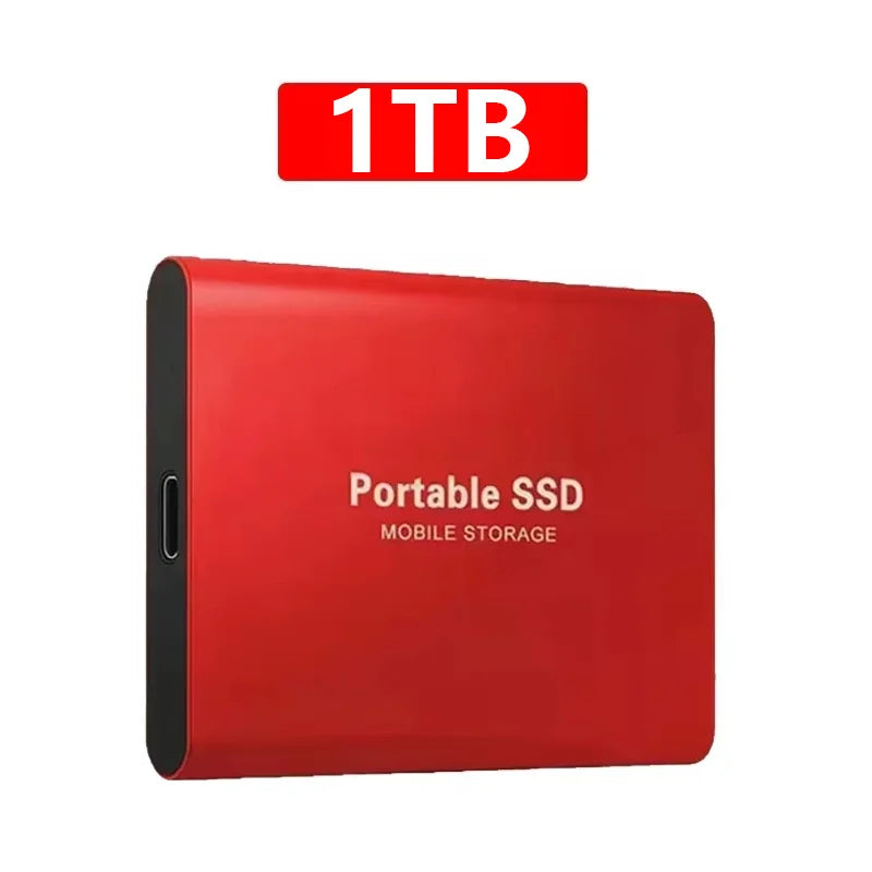 Portable Mobile Hard Disks Lightweight USB 3.2 External Hard Drive Fast Transfer External Solid State Drives For Laptop Desktop PC Computer Accessories