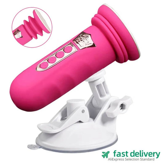 Automatic Sex Machine Pedestal for Women Love Thrusting Retractable Masturbation Vaginal Toy Pumping Gun for Couple Men ex Toys