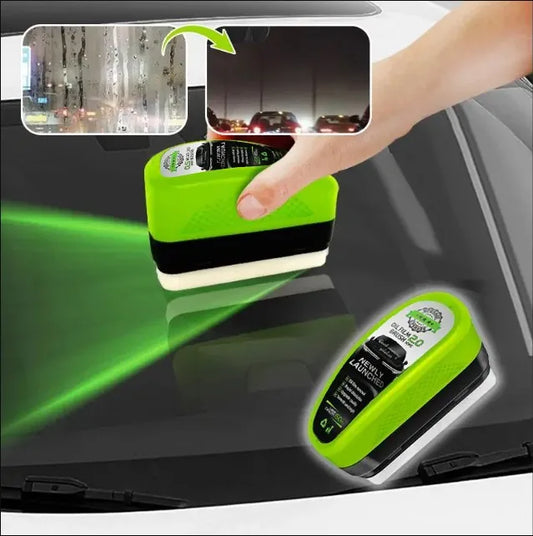 3/5/10 PCS Set Crystal-Clear Windshields for European Cars: Glass Brush + Oil Film Remover (Front & Interior) Cleaning Accessories