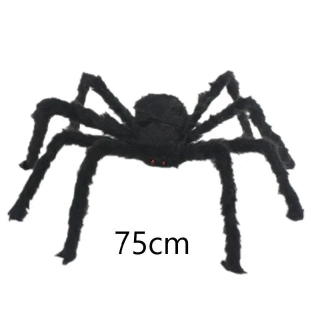 Halloween Big Plush Spider Halloween Decoration Party Props Outdoor Big Spider Decoration Chamber Trick A Prank  Big Spider