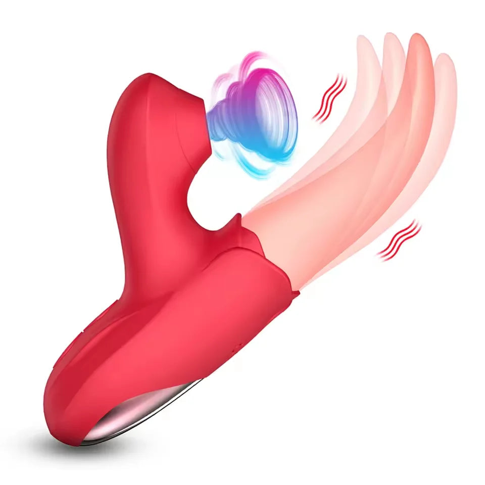 Sucking Vibrator for Women Powerful Sucker Vagina Massager Tongue Licking Clitoris Stimulator Masturbation Adult Sex Toys Goods
