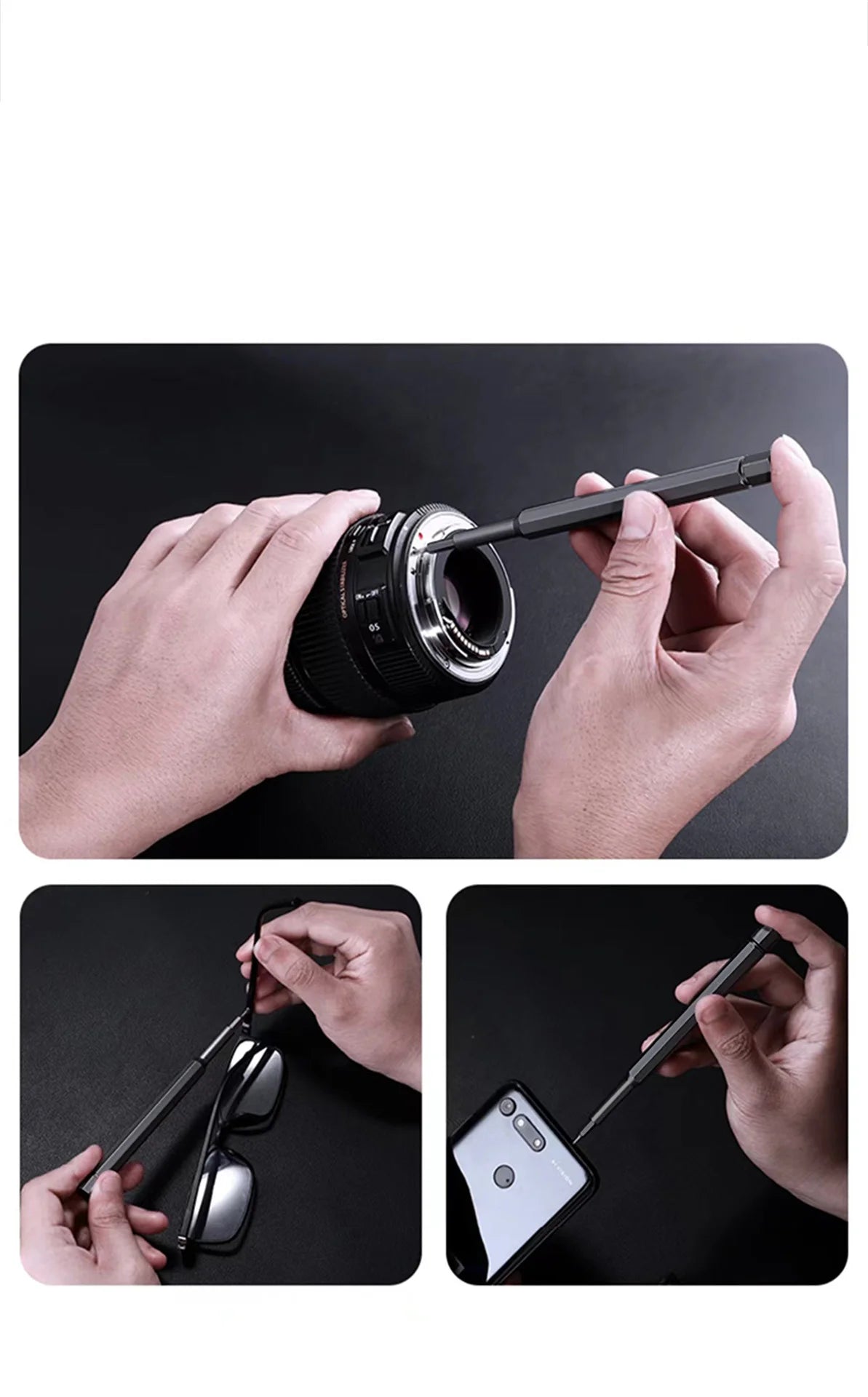 NEW Arrivals Magnetic Precision Screwdriver Set, 25 In 1 With 24 Piece Mini Pocket Screwdriver Set, Small Repair Set For Mobile Phone/PC/Camera Drone iPhone Laptop Tablets