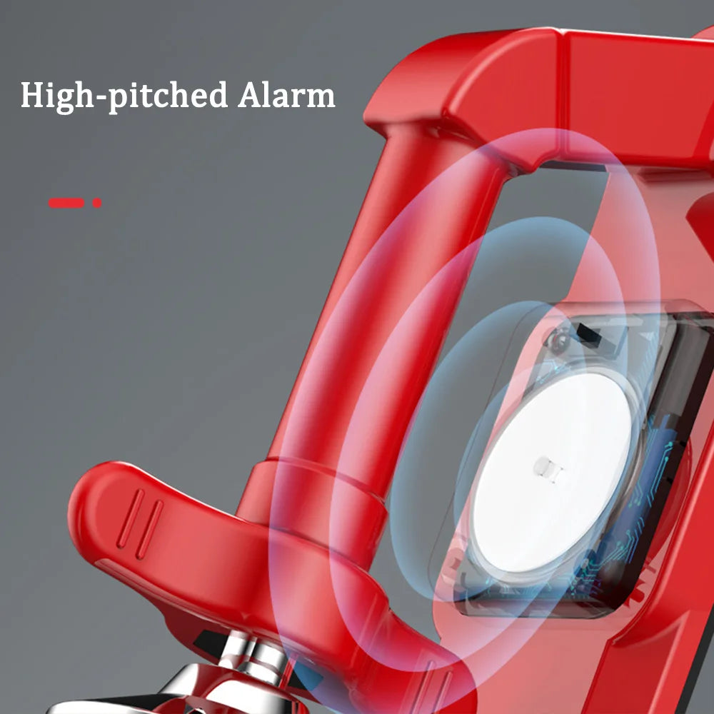 NEW Arrivals Hot Alarm Door Stopper Jammer Portable Battery Powered Door Lock For Women Security Protection Office Hotel Door Stops Anti-Theft Burglary Alarm Block System