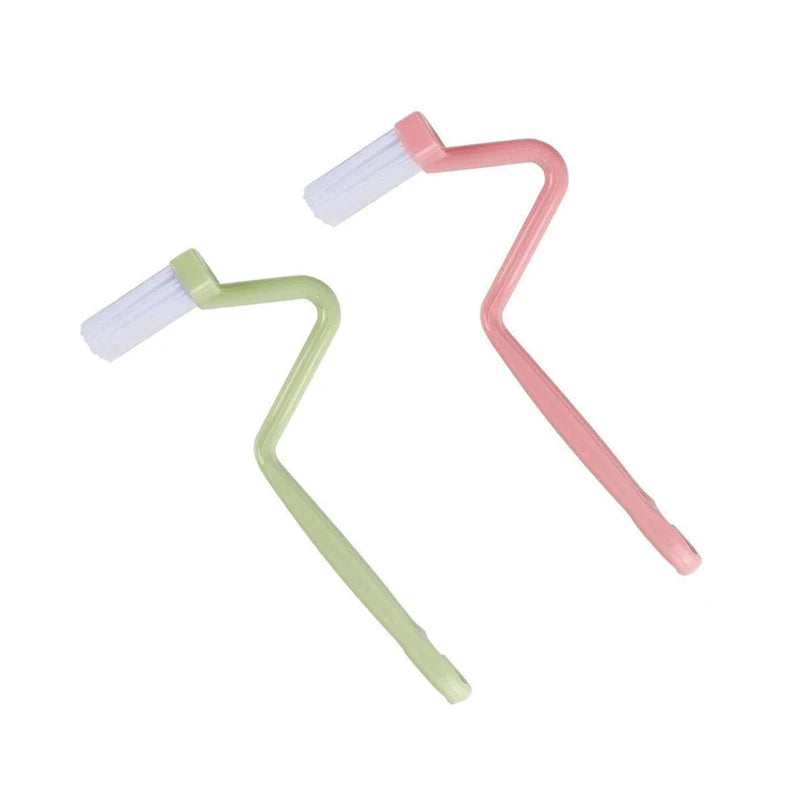 NEW 3PCS Set Curved Toilet Brush Long Handle Toilet Kitchen Sink Cleaning Brushes Household Deep Cleaning Tools Bathroom Accessories