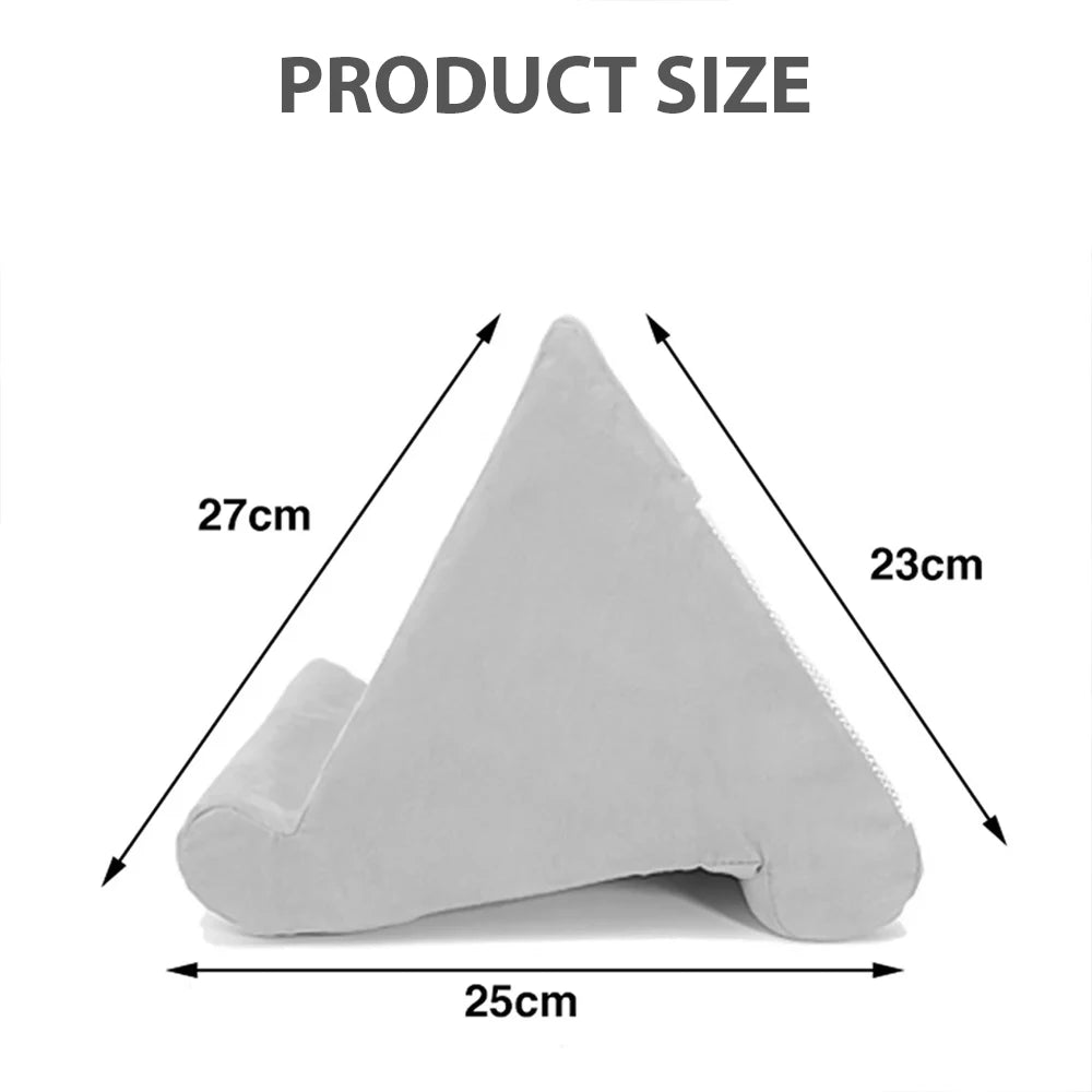Tablet Sponge Pillow Tablet Holder For iPad Samsung Huawei Tablet Holder Mobile Phone Support Pillow Multi-Angle Reading Stand