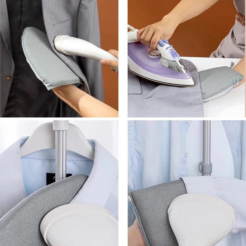 Washable Ironing Board Mini Anti-Scald Gloves Iron Pad Cover Heat-resistant Stain Resistant Ironing Board for Clothing Store