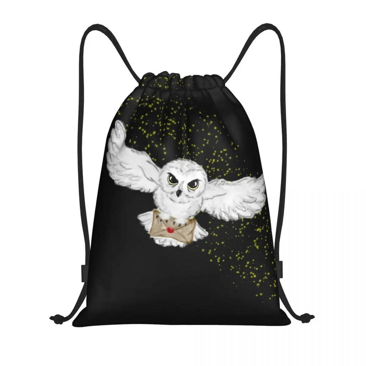 Raven Rage Halloween Gothic Crow Drawstring Backpack Bag for Women Men Halloween Witch Gothic Scary Crow Training Backpack