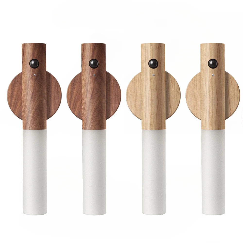 NEW Arrivals 1-10 PCS Set Rechargeable Magnetic Wall Light Smarts Motion Sensor LED Night Lamp Portable for Hallway Bedroom Stairs Bathroom Cabinet Decor