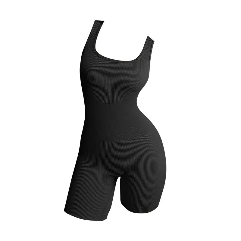 Seamless One-Piece Short Yoga Clothes Sportswear Women's Gym Push Up Workout Clothes Fitness Sports Bodysuit Yoga Suit