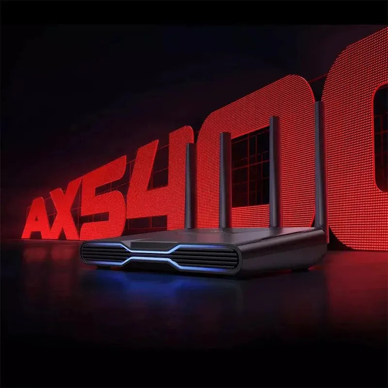 Xiaomi Redmi Gaming Wifi Router AX5400 Mesh Wi-Fi 6 2.5Gbps RGB Lighting Effects Gaming Network Port Game Acceleration Dedicated