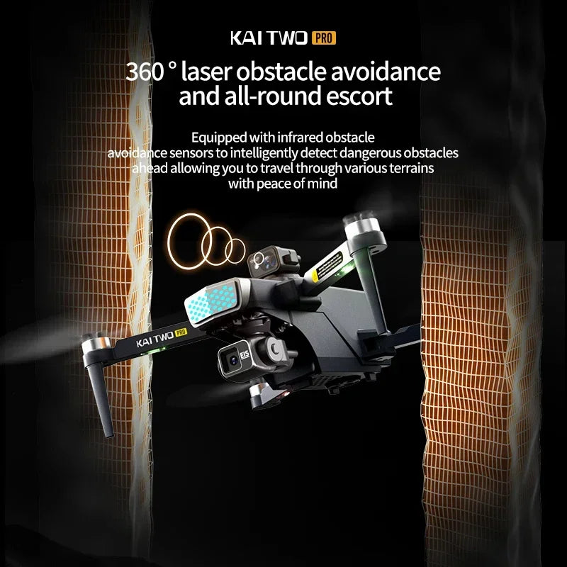 NEW Arrivals PRO GPS Drone 4K-6K-8K Professional 8K Three Axis Self Stabilization HD Camera Video Recording 360° Obstacle Avoidance Brushless RC Quadcopter Spread Tank Spraying System Electronics Supplies