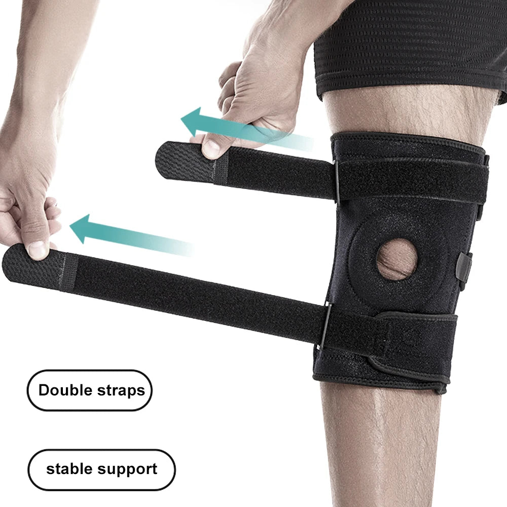 XL-8XL  Plus Size Top Quality Knee Brace for Men & Women – Patella Gel Pads & Side Stabilizers for ACL, Meniscus Tear, Arthritis & Injury Recover Sports Apparel Accessories