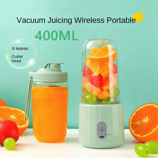 NEW Arrivals Double Cup Multifunction USB Fruit Mixers Juicers Portable Electric Juicer Blender Fruit Juicer Cup Food Milkshake Juice Cocktails Drinks Maker Home Supplies Kitchen Accessories