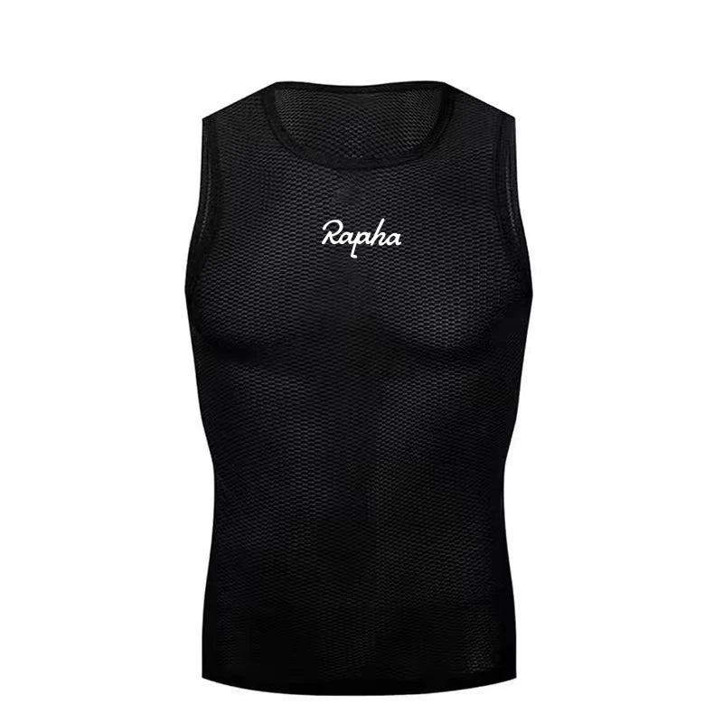 NEW Arrivals S-4XL Plus Size Cycling Base Layer Reflective Underwear Cycling Jersey Sport Vest Men Undershirt Quick Dry Elastic Vest Road Bike Clothes
