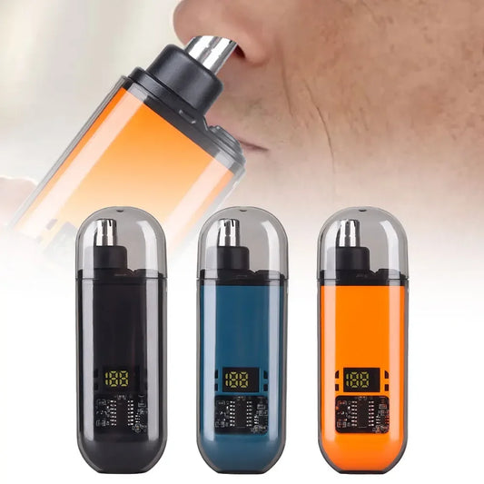 NEW Arrivals 2 In 1 Electric Portable Ear And Nose Hair Trimmer Clipper Professional Painless Portable Eyebrow For Men Women