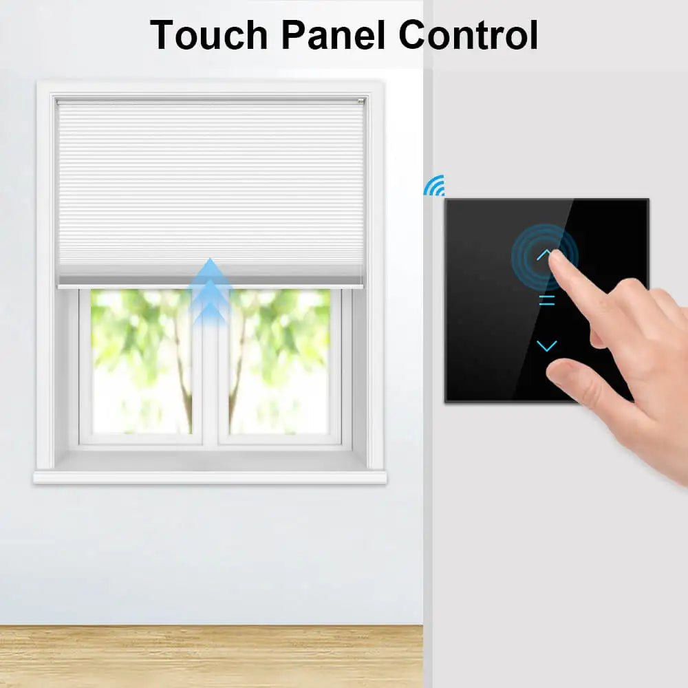 TUYA  Smart Life WiFi Curtains Blinds Switch Roller Shutters Motor Switch Backlight Style Google Home Alexa Voice Control