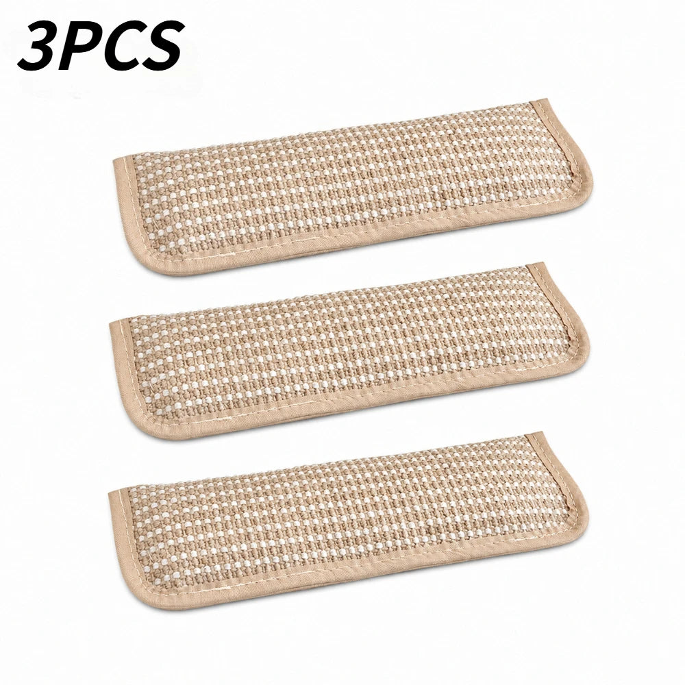 3/5 PCS Set Cat Scratching Pad with Soft Plush Pillow Durable Chew Bite Resistant Scratch Mat for Indoor Cats Rest Play and Claw Grinder Kitten Nap Pillow Pets Interactive Toys