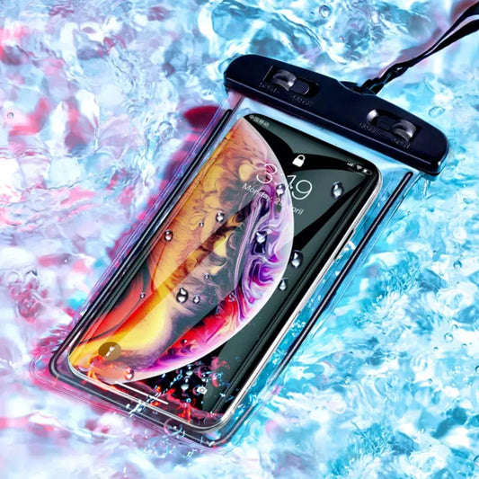 NEW Arrivals Blue/Pink/Black Color Waterproof Phone Case Swimming Water Proof Bag Universal Underwater Phone Protector Pouch PVC Cover for iPhone 14 Samsung Huawei