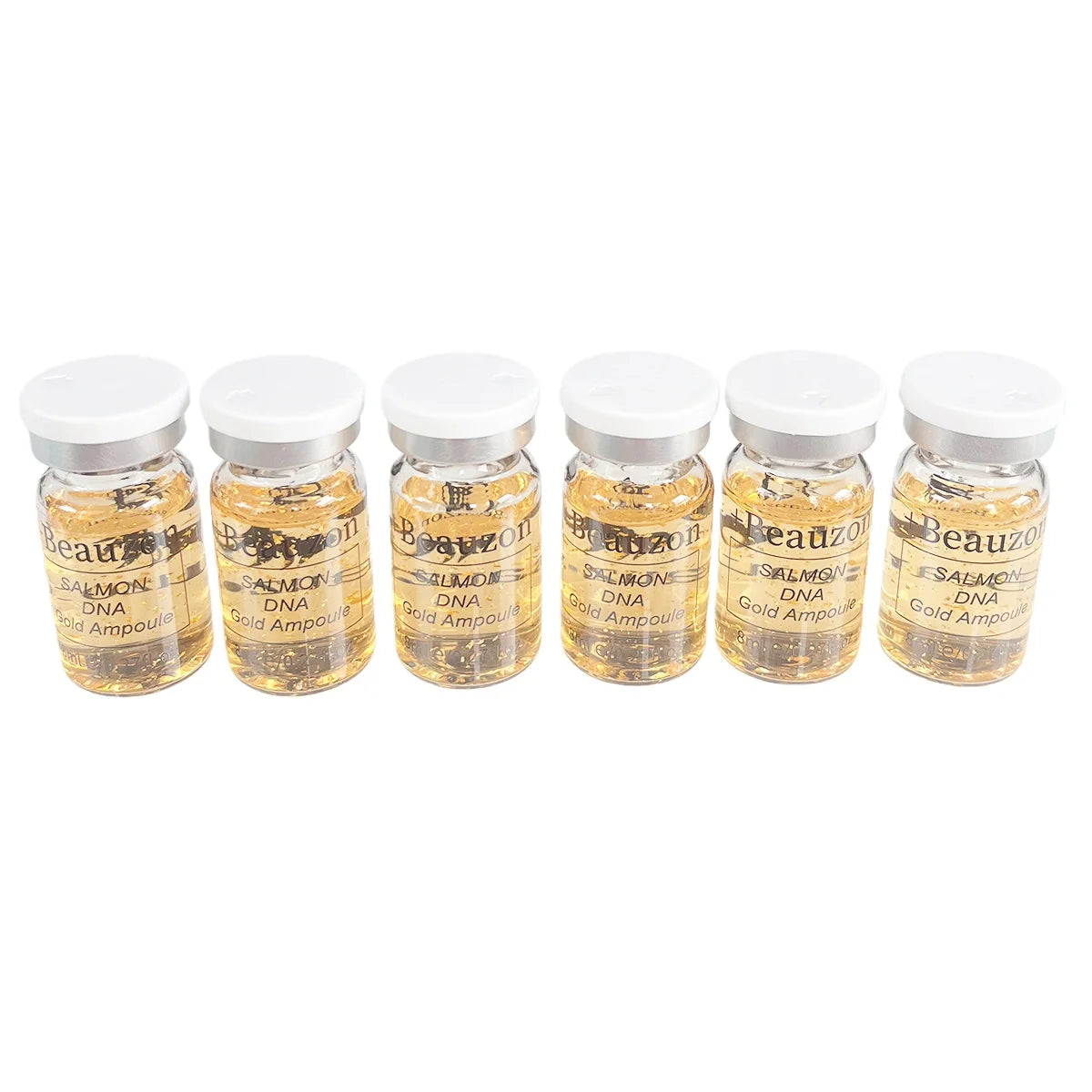 10-12 Bottles Set 8ml Original Korean Salmon DNA Gold Ampoules Natural Kit Serum Skin Face Care Moisturizing For Microneedle 0.25mm Skin Care Accessories