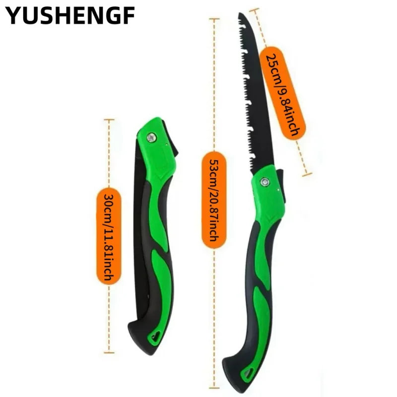 NEW Arrivals 1PC Portable Saw for Woodworking, Garden Tools a Versatile Folding Hacksaw Designed for Cutting Wood Perfect for Pruning Trees Home Garden Accessories