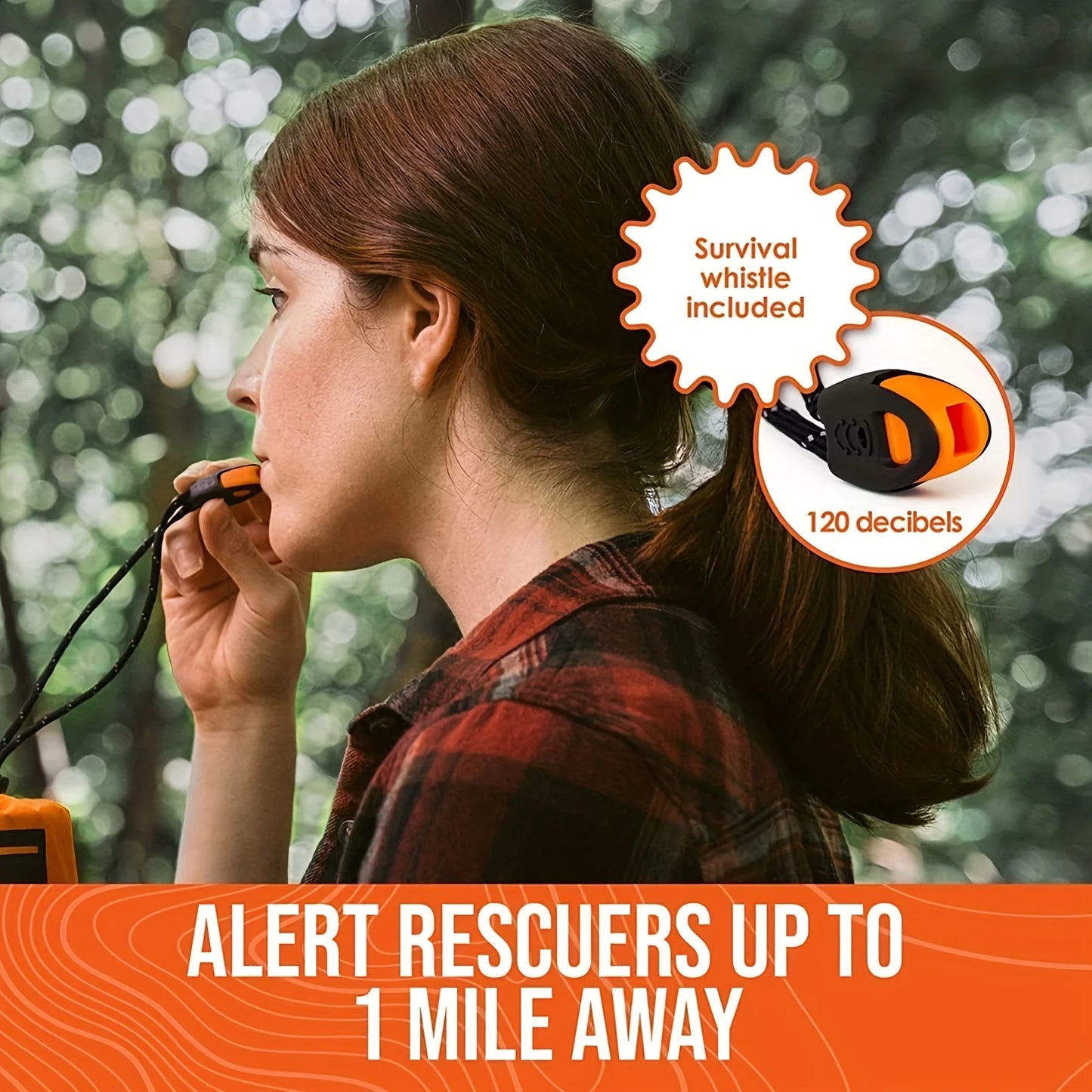 Portable Waterproof Emergency Survival Sleeping Bag Outdoor Camping Insulated Bag First Aid and Rescue Kit Mylar Blanket Outdoor Travel Camping Products