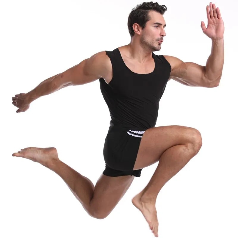 Men Sauna Sweat Vest and Short Sleeve Heat Trapping Shirt Sweat Body Shaper Waist Slimming Shapewear Workout Compression Shirt