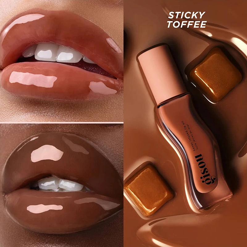 Moisturizing Glazed Plum Lip Balm Lip Oil Gloss Care Of The Lips For Lips Plumping Exfoliating Plumping Gloss Women Skin Care Accessories