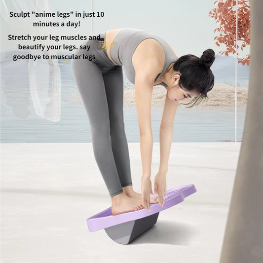 4 Colors for Home Gym Yoga Pilates Studio Calf Stretching Inclined Board for Exercise Stretching Physical Therapy to Alleviate Plantar Fasciitis Adjustable Inclined Plate Sports Accessories Health Supplies