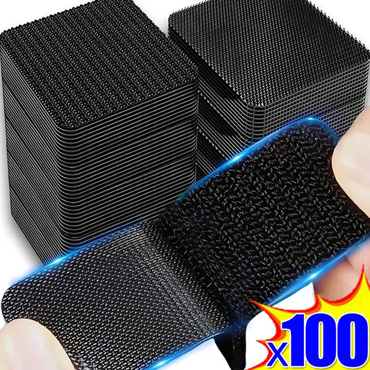 NEW!!!! Strong  Double Faced High Adhesive Fixing Stickers Carpet Pad Dashboard Mat Fixed Patch Home Floor Anti Skid Grip Tape Sticker