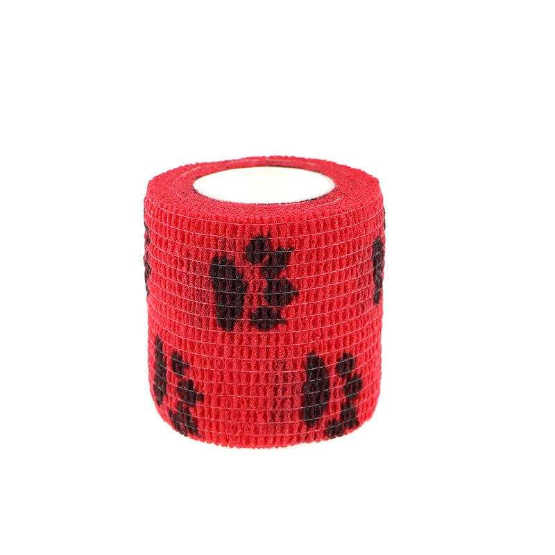 24 Rolls Dogs/Cats Elastic Bandage Self Adhesive Bandage Wrap Cohesive Tape Vet Wrap for Dog Cat Horse Pet Animals Ankle Sprains