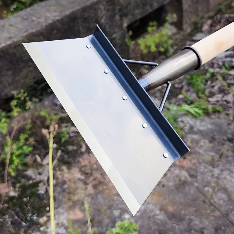 NEW Multifunctional Metal Gardening Shovel – Suitable for Clearing Farm Waste, Soil, and Grass, without a Handle Home Garden Accessories